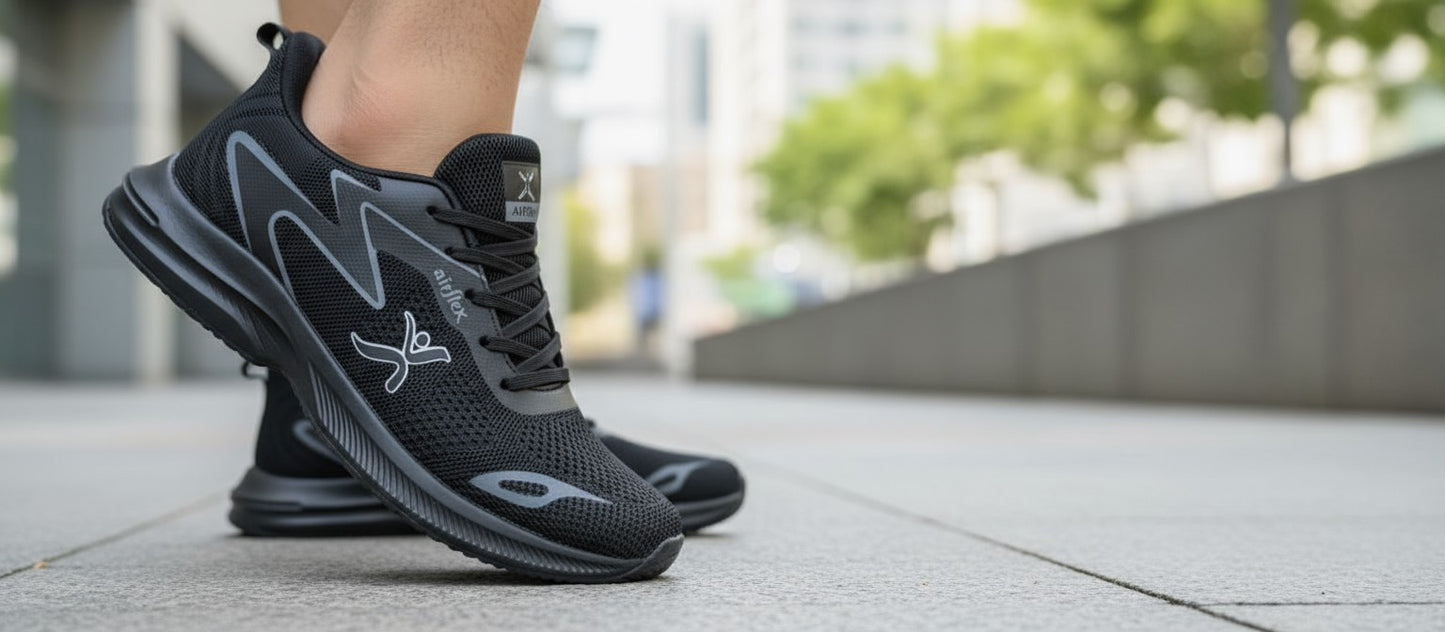 Espadrilles Airflex™ Ref:AIR001-BLACK