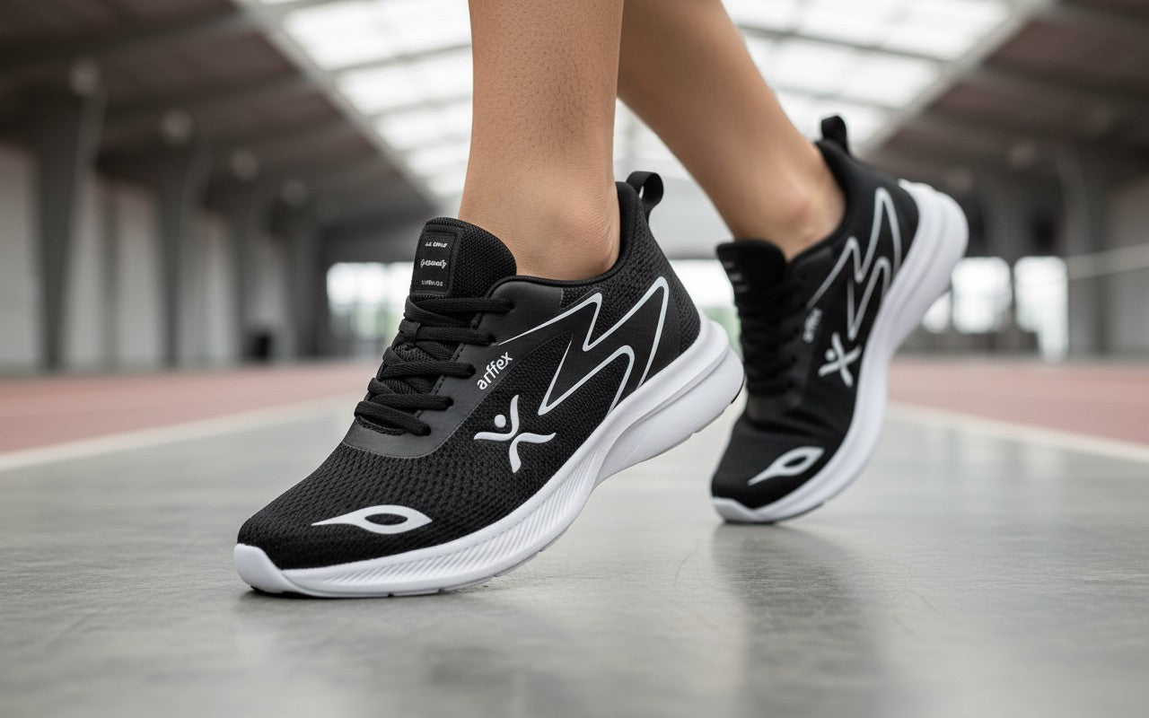 Espadrilles Airflex™ Ref:AIR001-BLACK WHITE