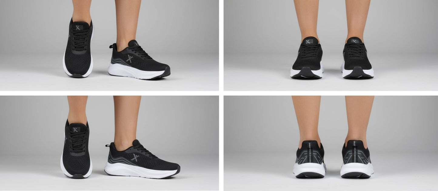 Espadrilles Airflex™ Ref:AIR002-BLACK GRAY