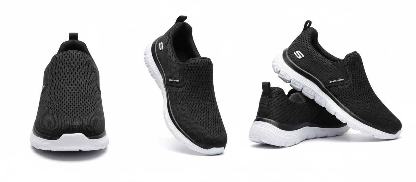 Espadrilles Airflex™ Médicl  Ref:SM001-BLACK