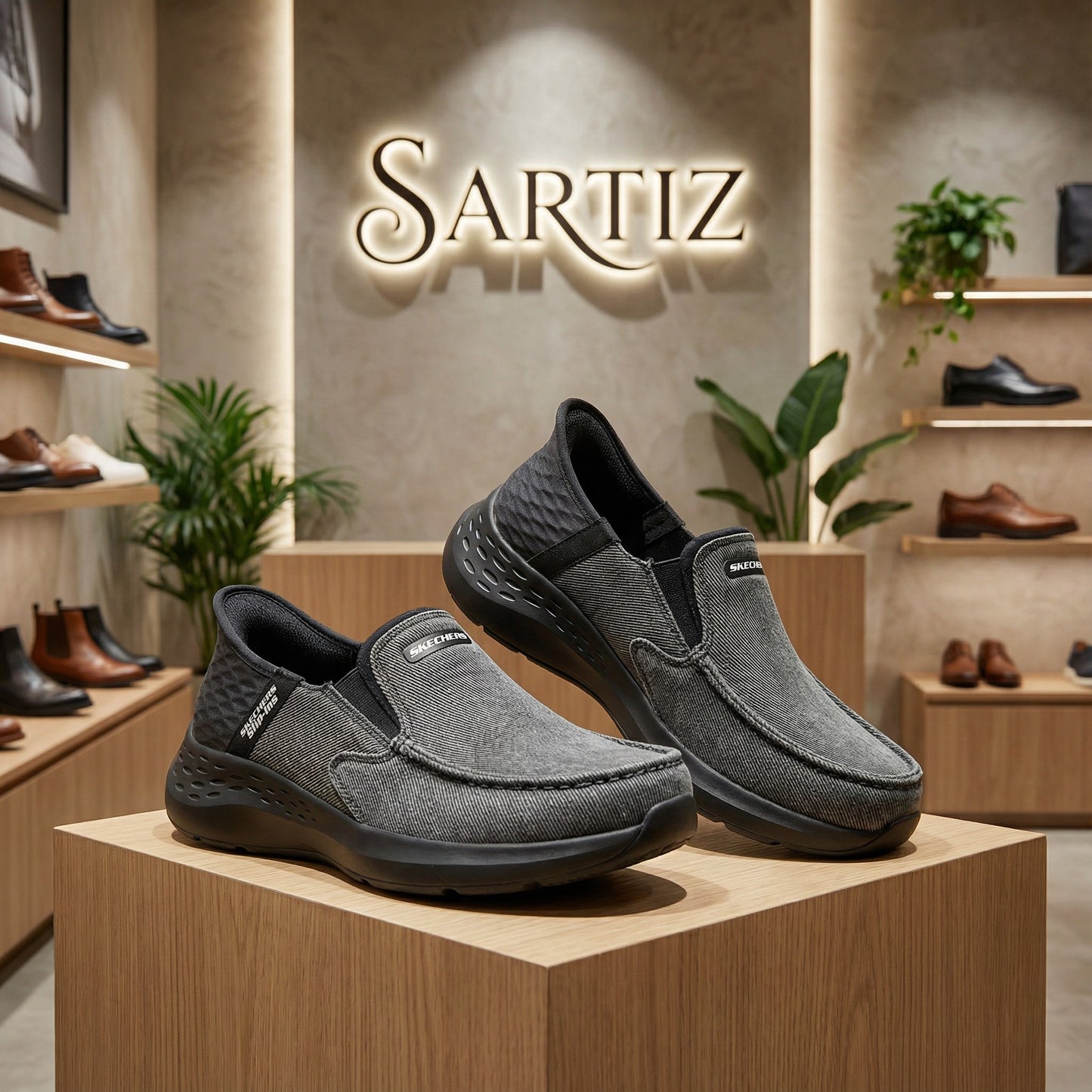 Skechers Men's -Ref84-Grey