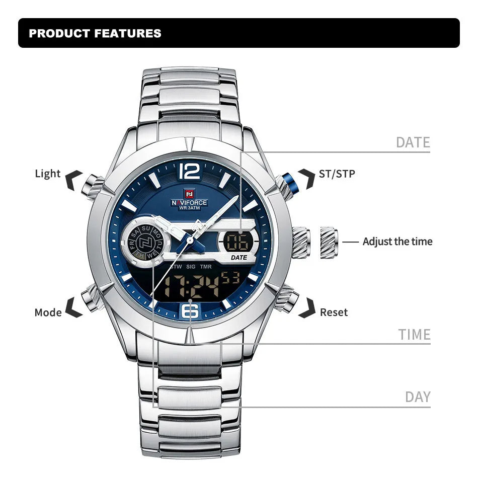 Montre Sartiz NAVIFORCE 9232-