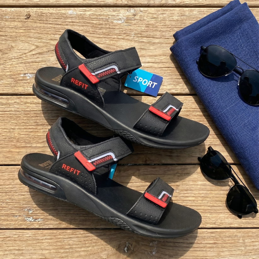 Refit – Sandales Homme RE07   Black / REED