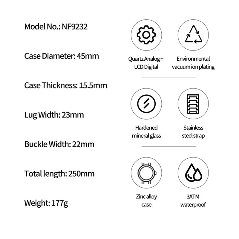 Montre Sartiz NAVIFORCE 9232-