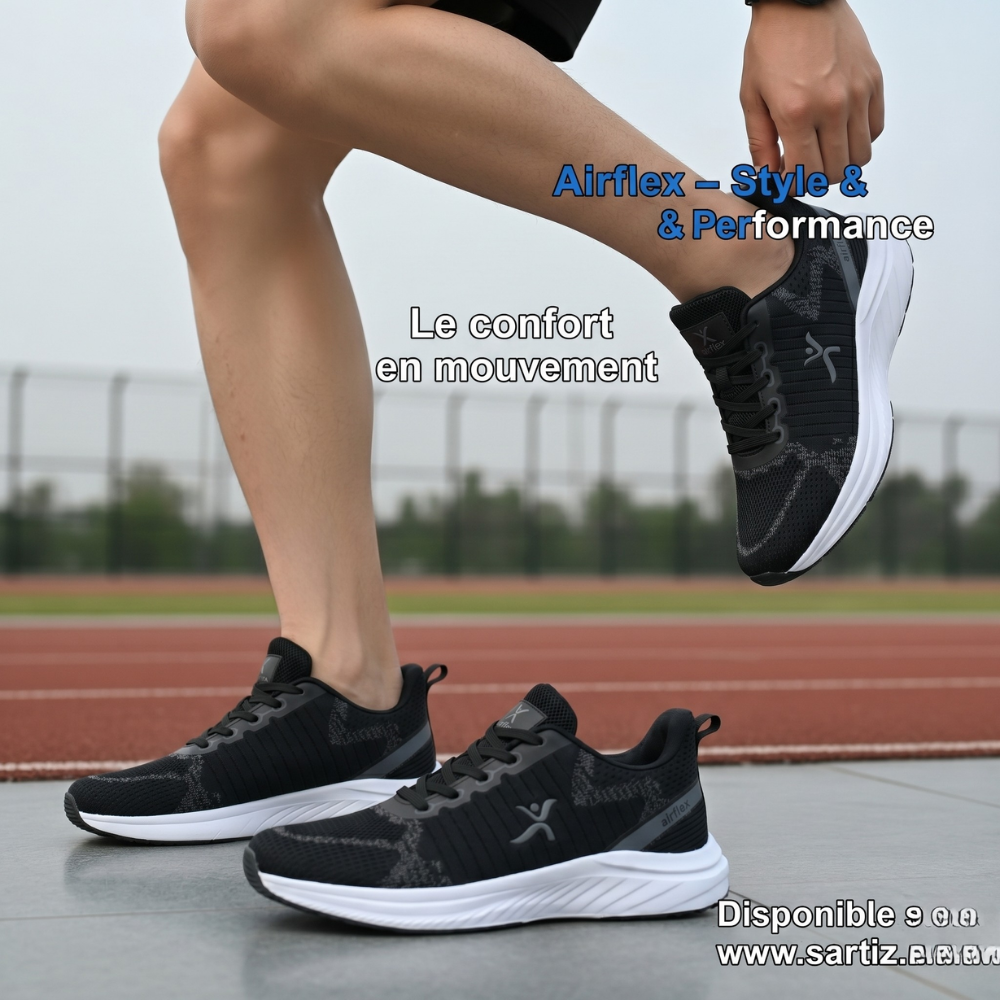 Espadrilles Airflex ™ Ref:TX-635 BLACK GRAY