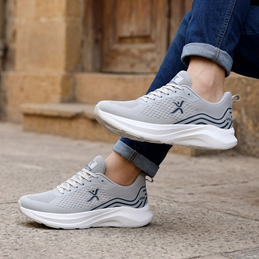 Espadrilles Airflex™ Ref:TX-603-GRAY NAVY