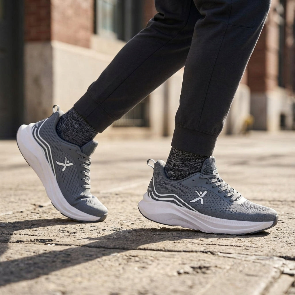 Espadrilles Airflex™ Ref:TX-603-GRAY WHITE