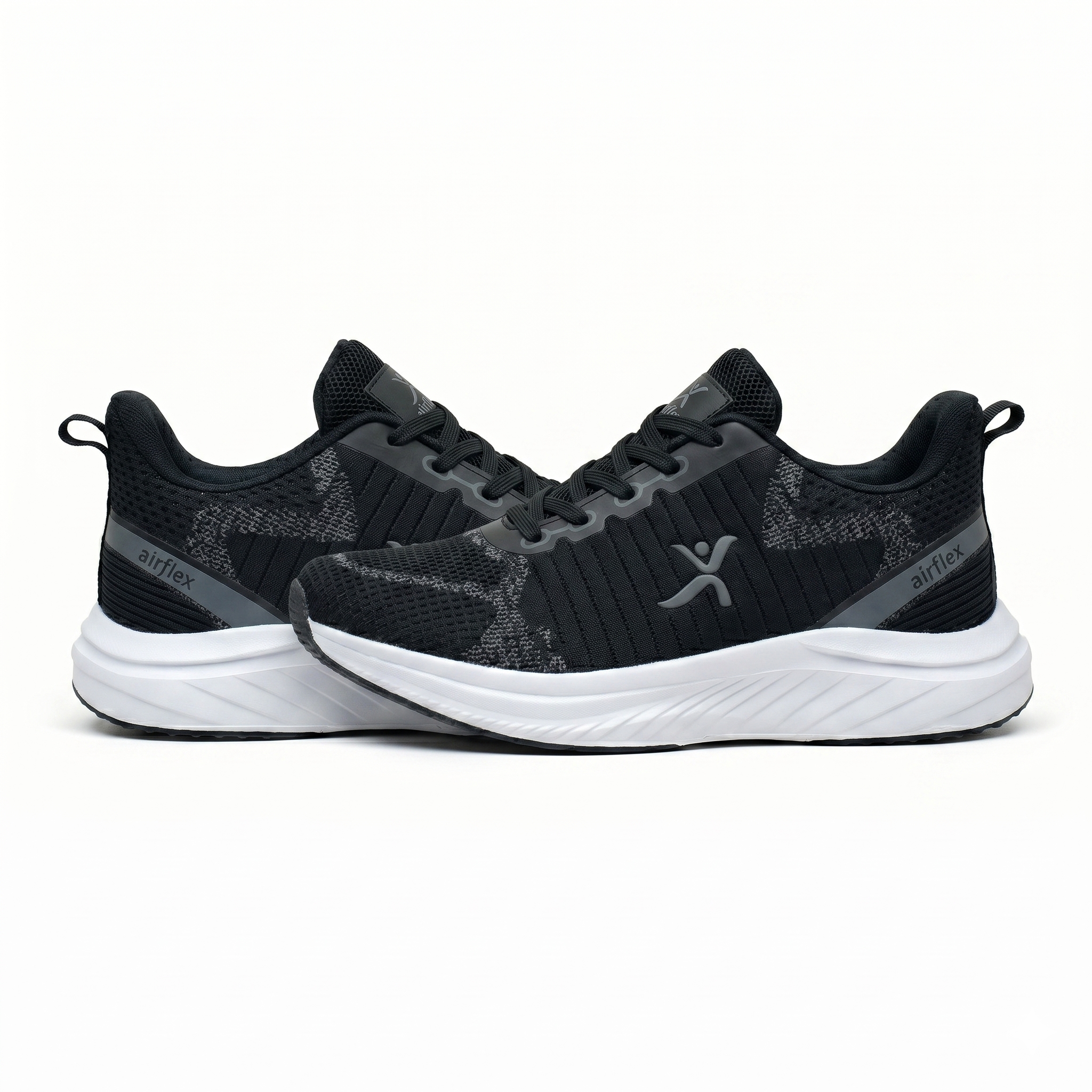 Espadrilles Airflex ™ Ref:TX-635 BLACK GRAY