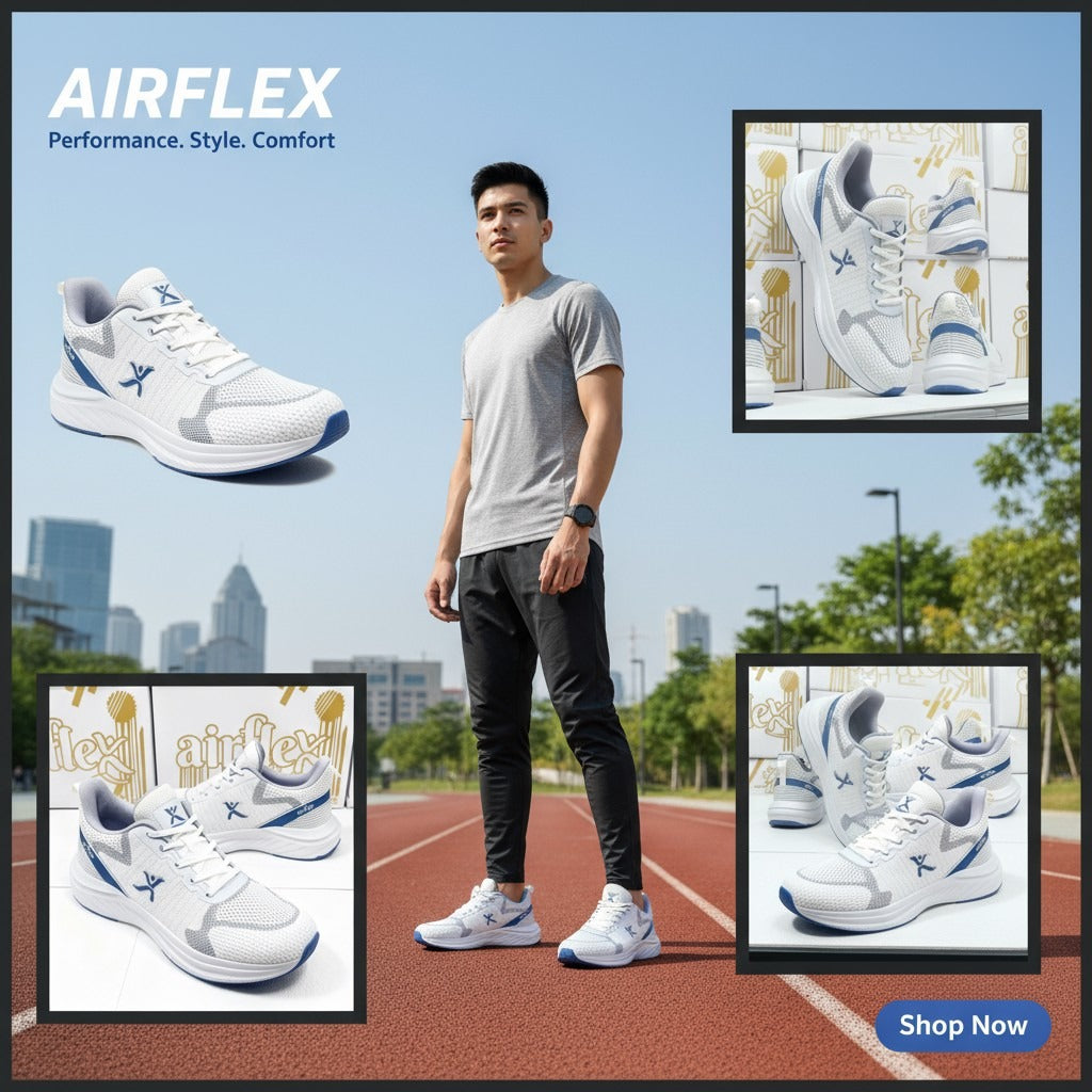 Espadrilles Airflex ™ Ref:TX-635-WHITE