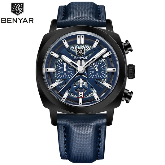 MONTRE SARTIZ BENYAR BY-5205 BLUE BLACK