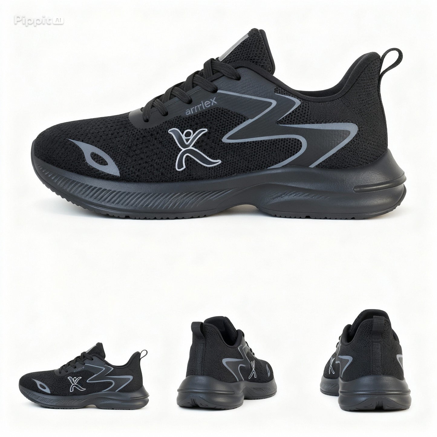 Espadrilles Airflex™ Ref:AIR001-BLACK