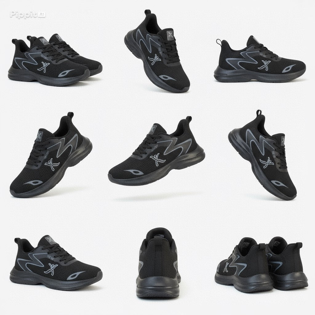 Espadrilles Airflex™ Ref:AIR001-BLACK