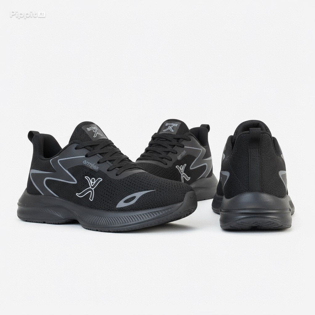 Espadrilles Airflex™ Ref:AIR001-BLACK