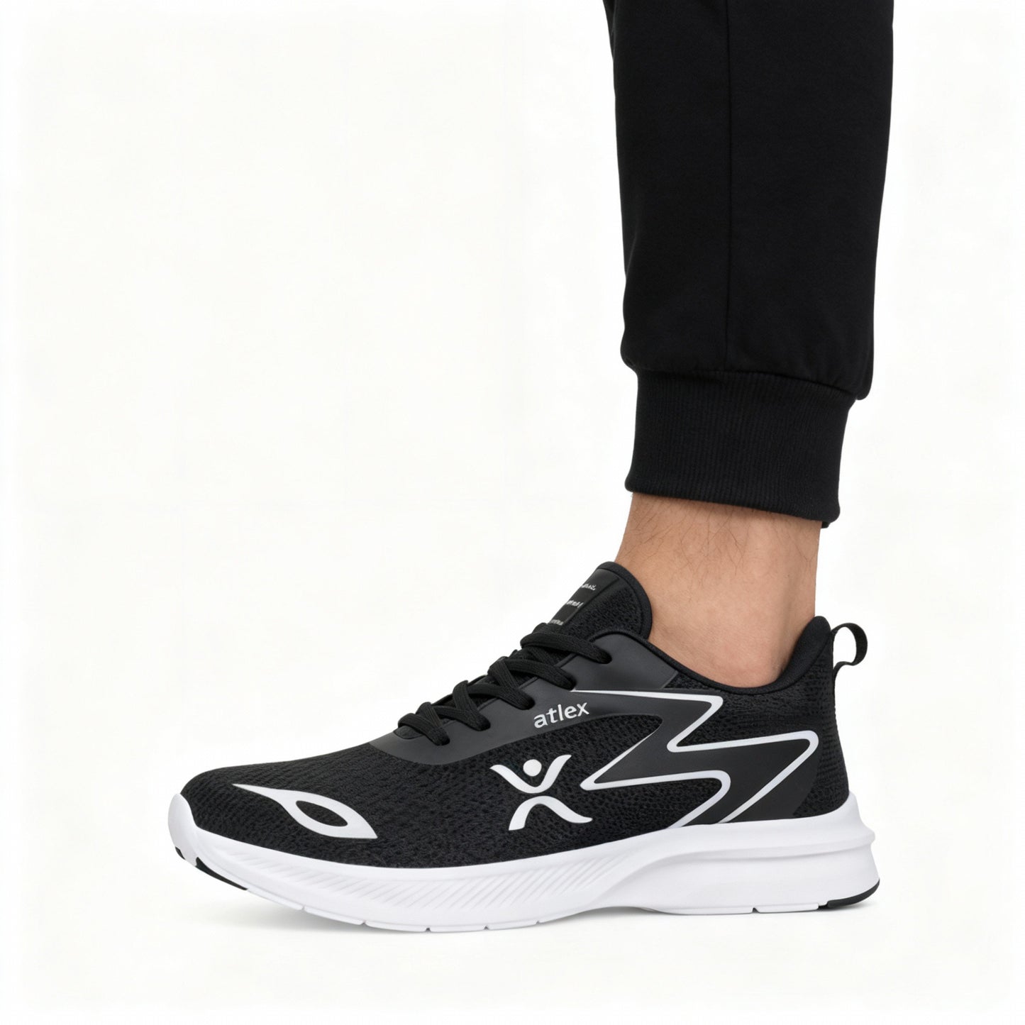 Espadrilles Airflex™ Ref:AIR001-BLACK WHITE