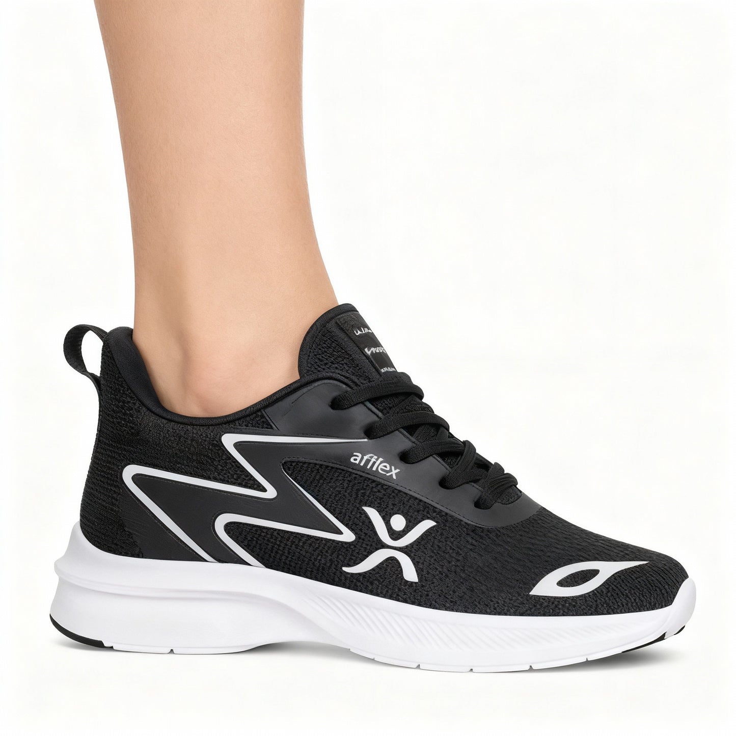 Espadrilles Airflex™ Ref:AIR001-BLACK WHITE