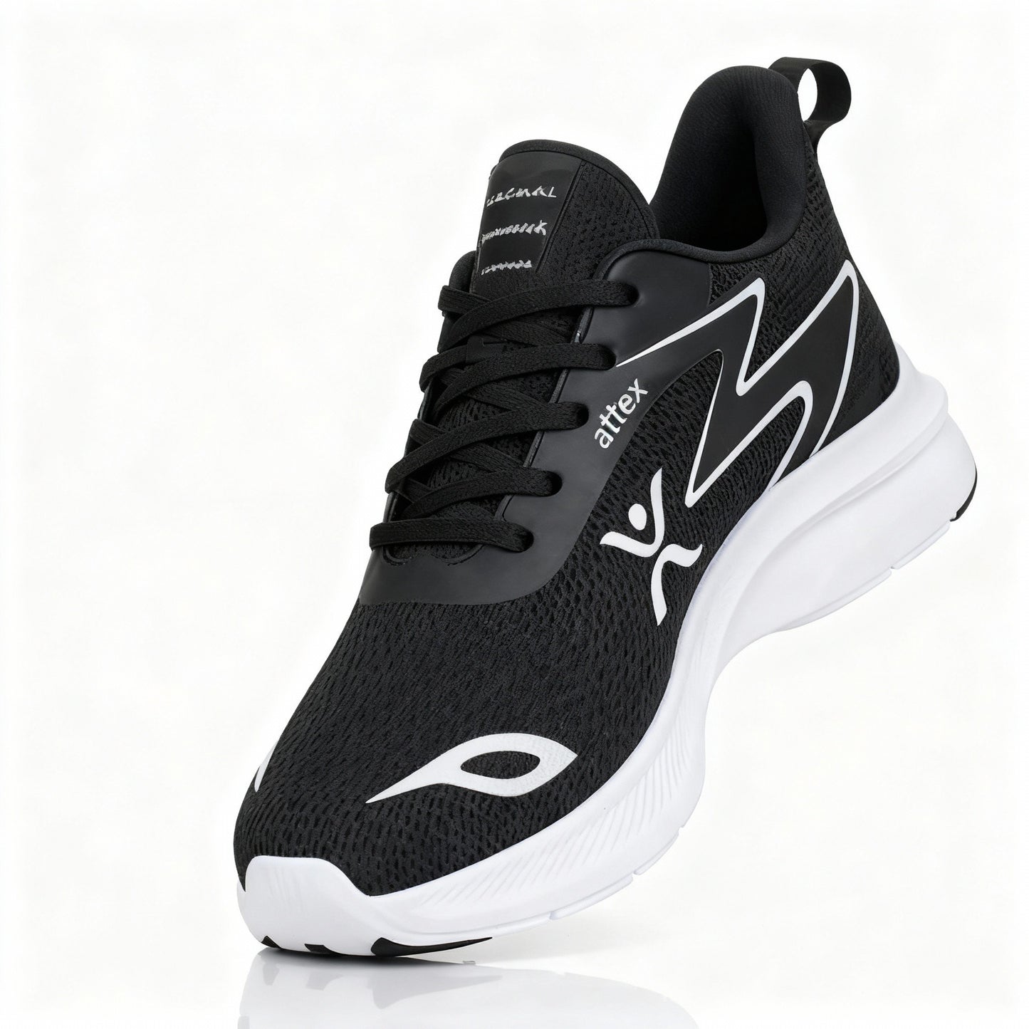 Espadrilles Airflex™ Ref:AIR001-BLACK WHITE