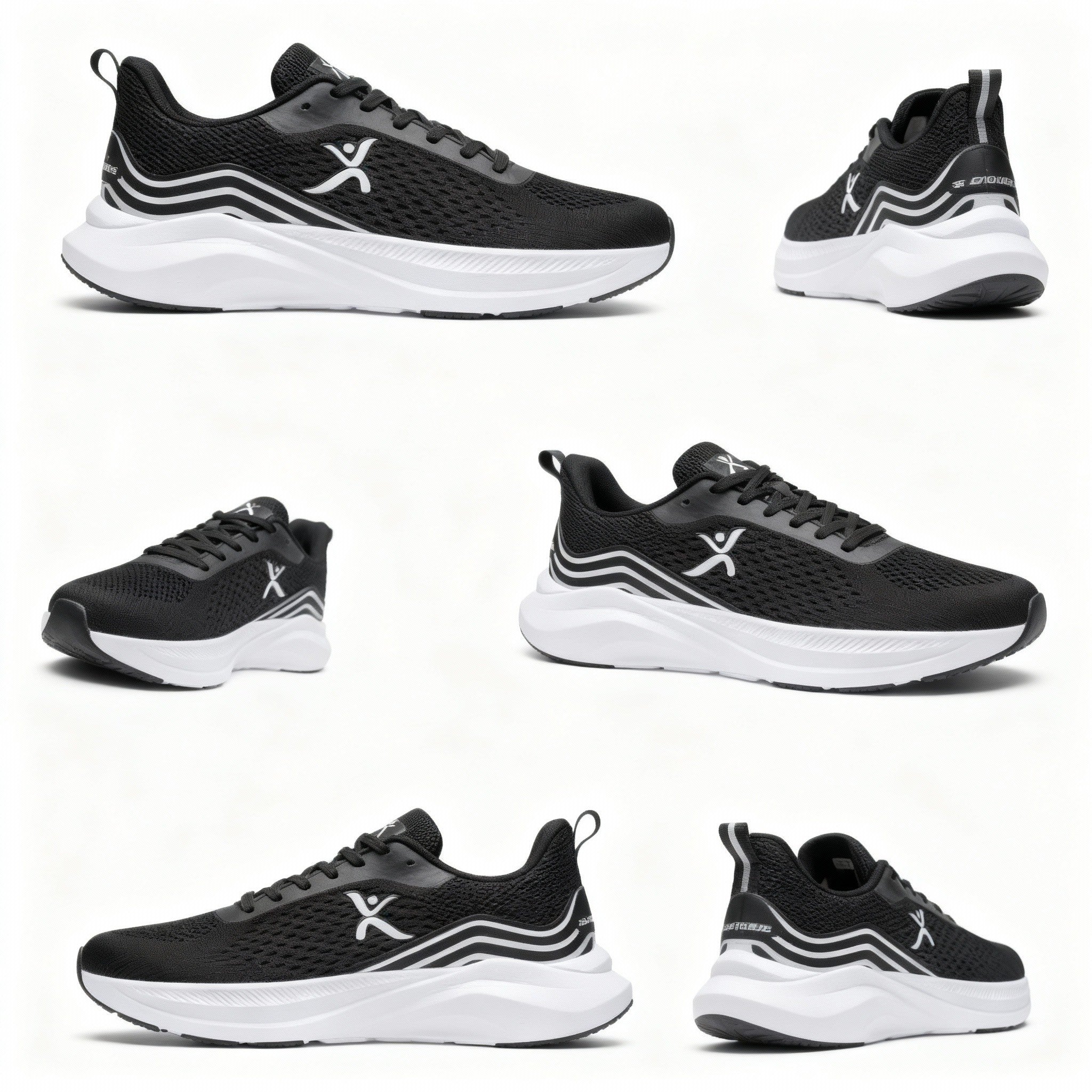 Espadrilles Airflex™ Ref:TX-603-BLACK