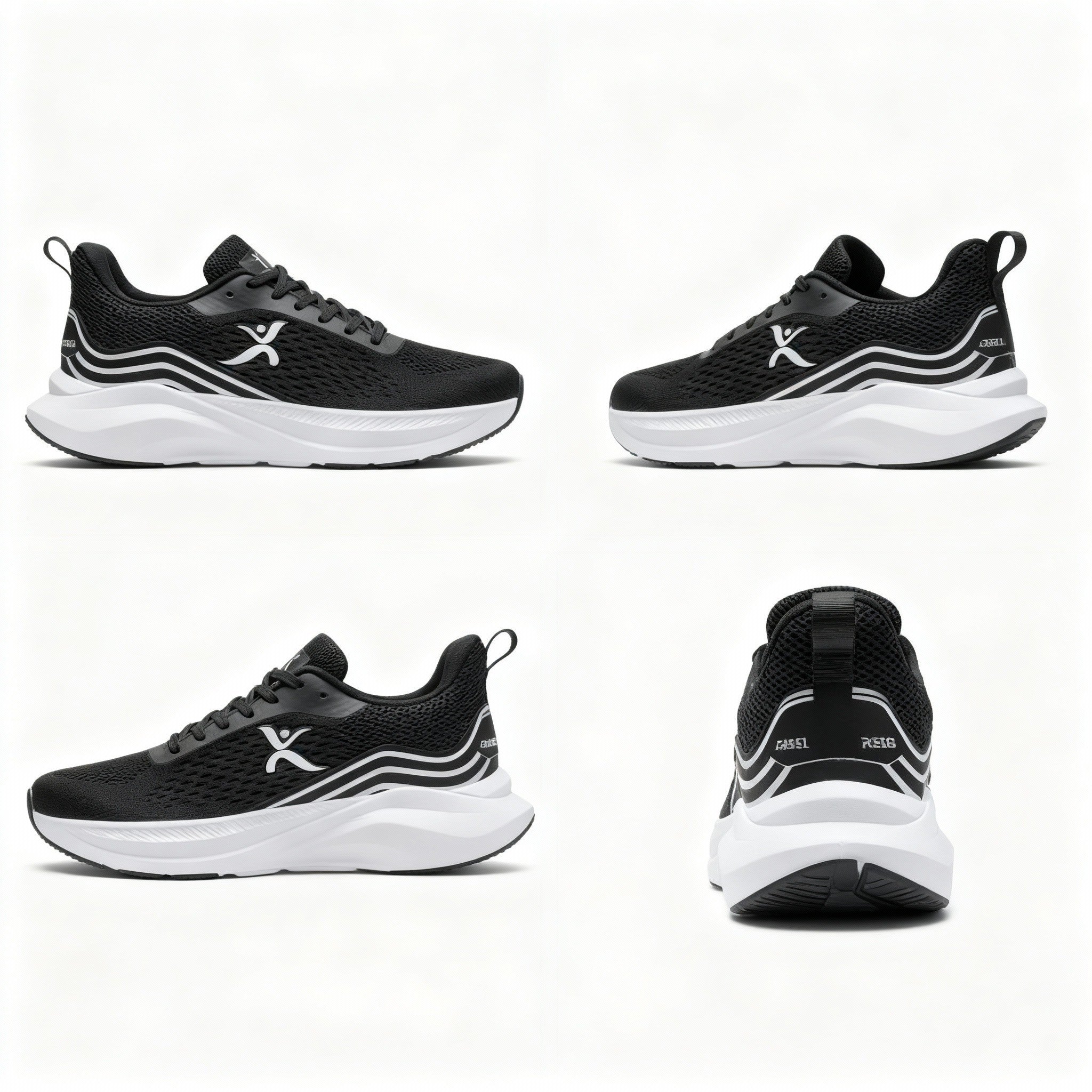 Espadrilles Airflex™ Ref:TX-603-BLACK