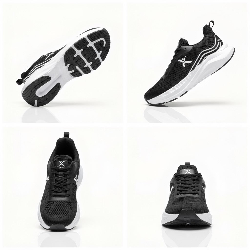 Espadrilles Airflex™ Ref:TX-603-BLACK