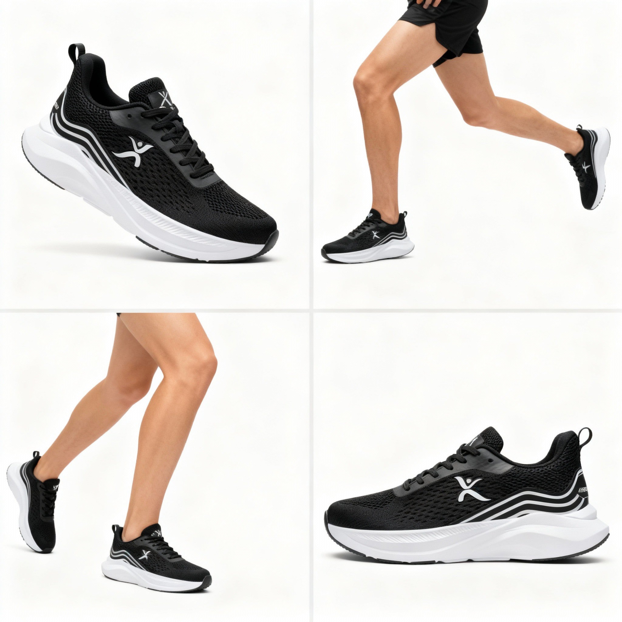 Espadrilles Airflex™ Ref:TX-603-BLACK