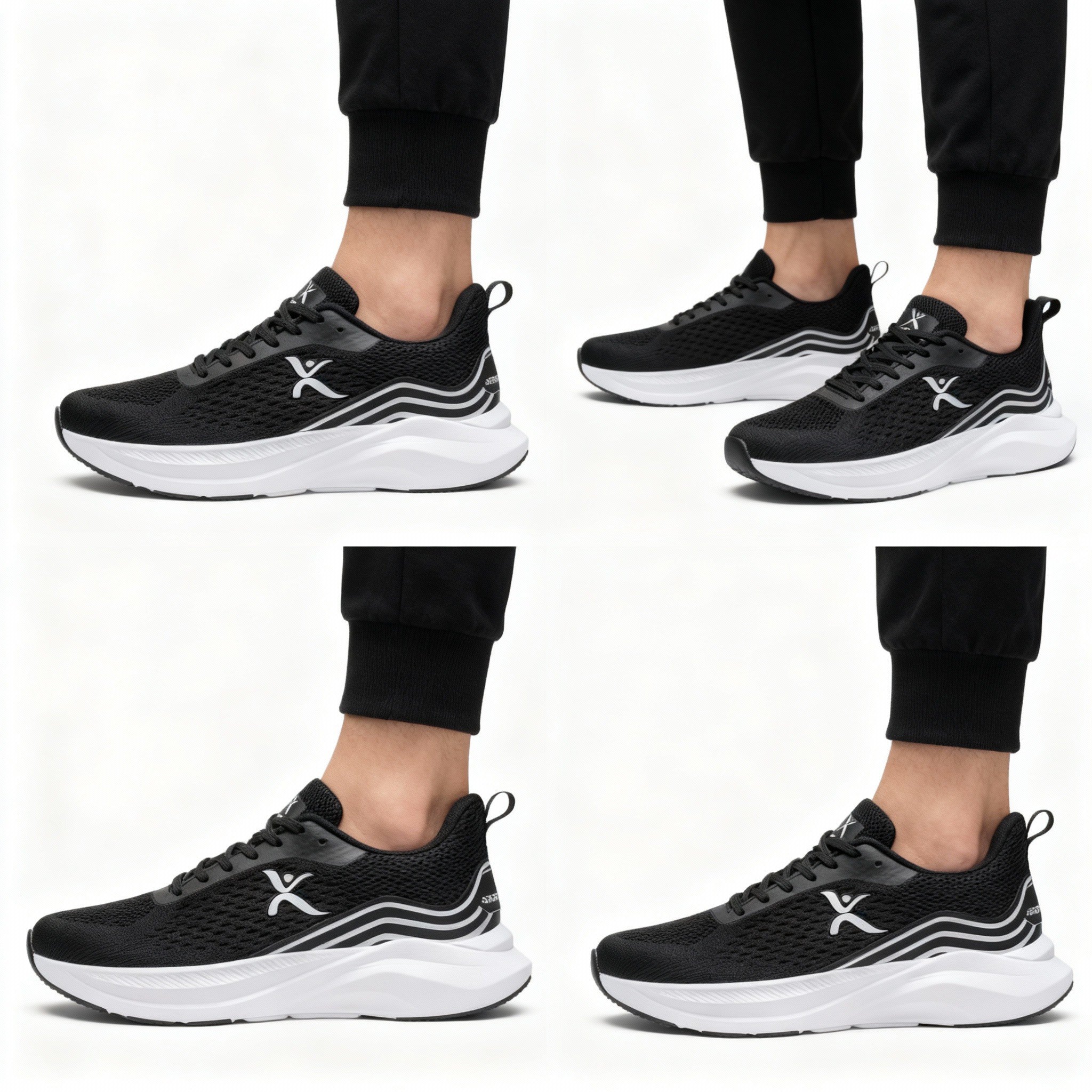 Espadrilles Airflex™ Ref:TX-603-BLACK