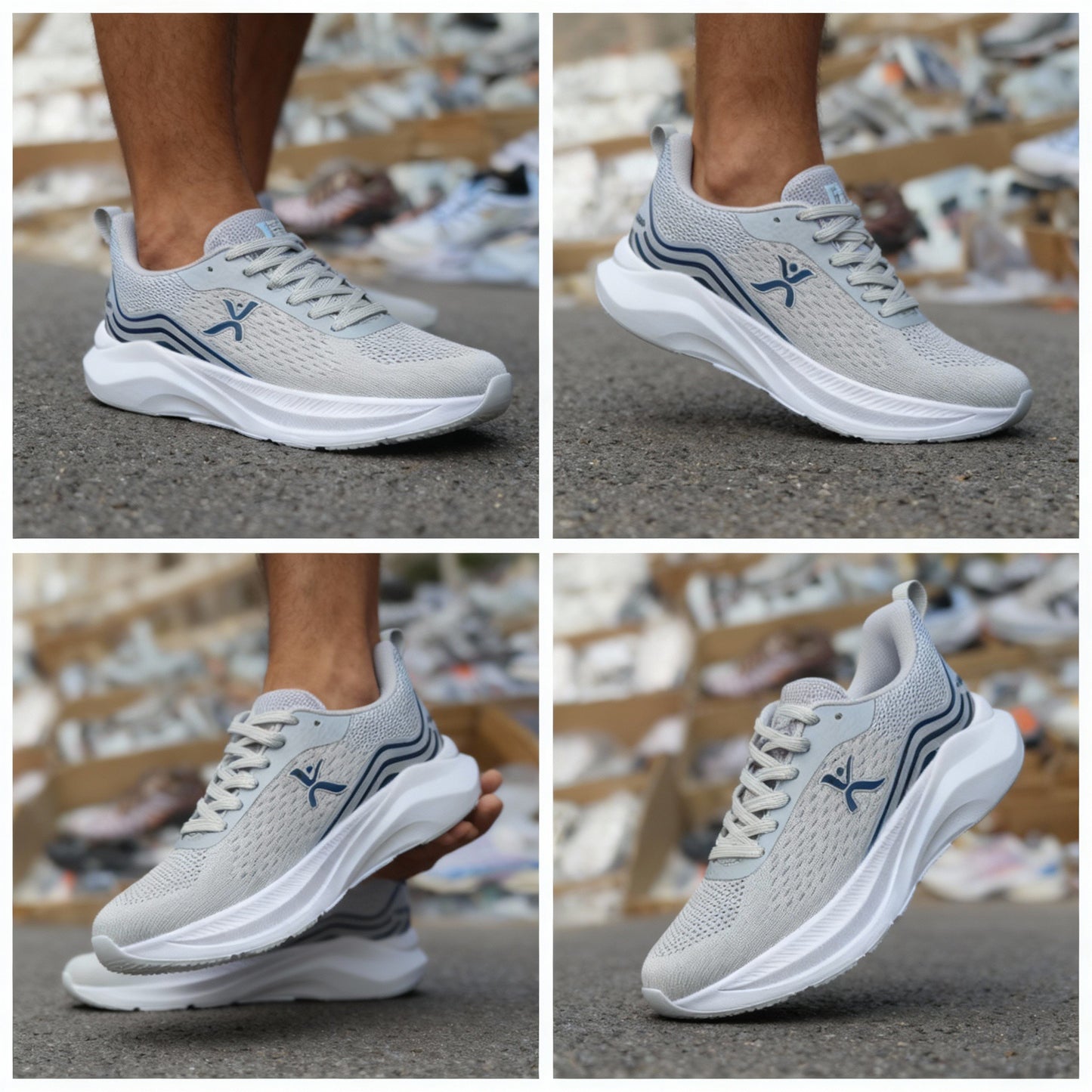 Espadrilles Airflex™ Ref:AIR002-GRAY Clair