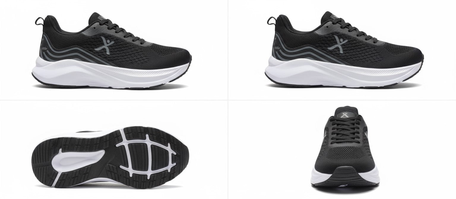 Espadrilles Airflex™ Ref:TX-603-BLACK GRAY