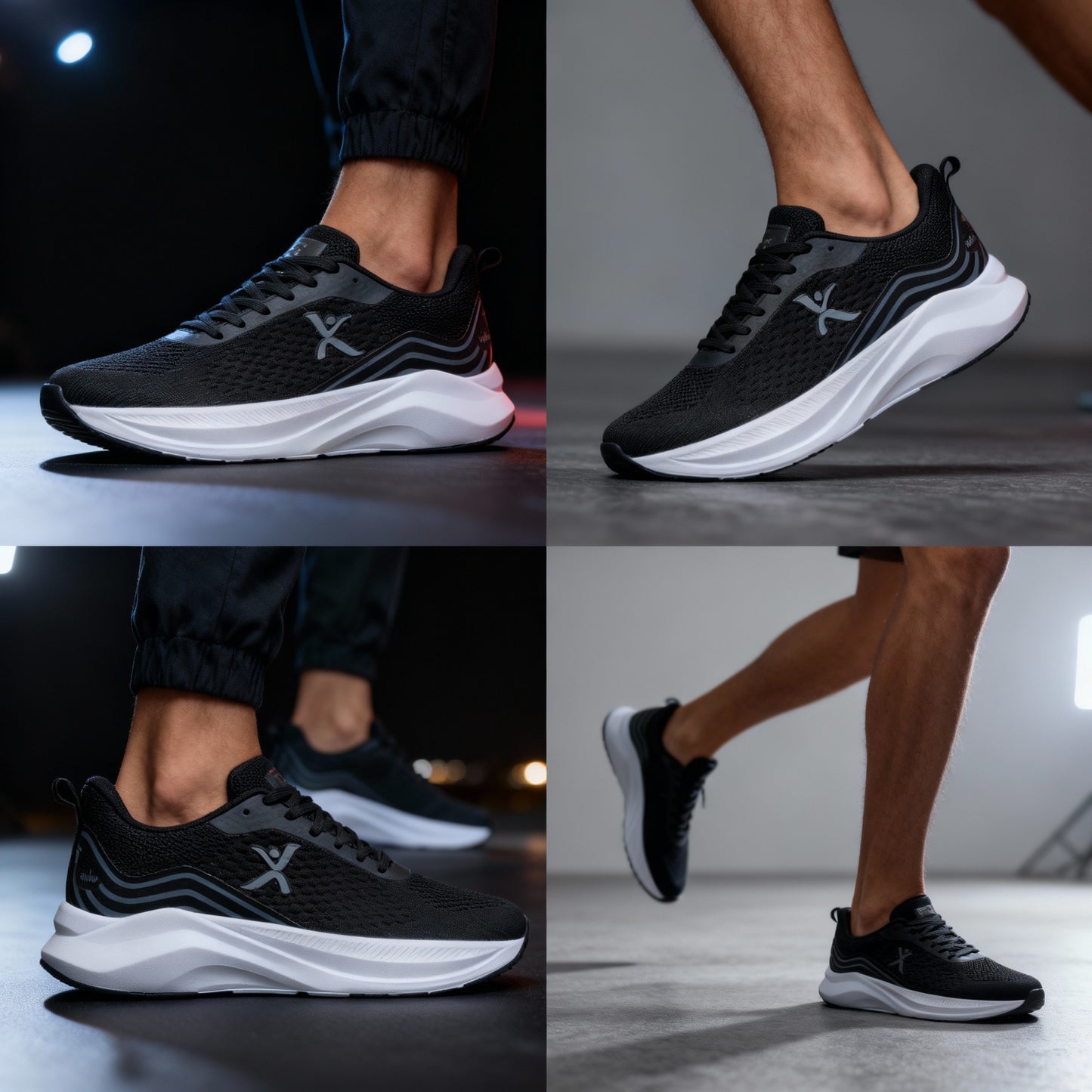 Espadrilles Airflex™ Ref:AIR002-BLACK GRAY