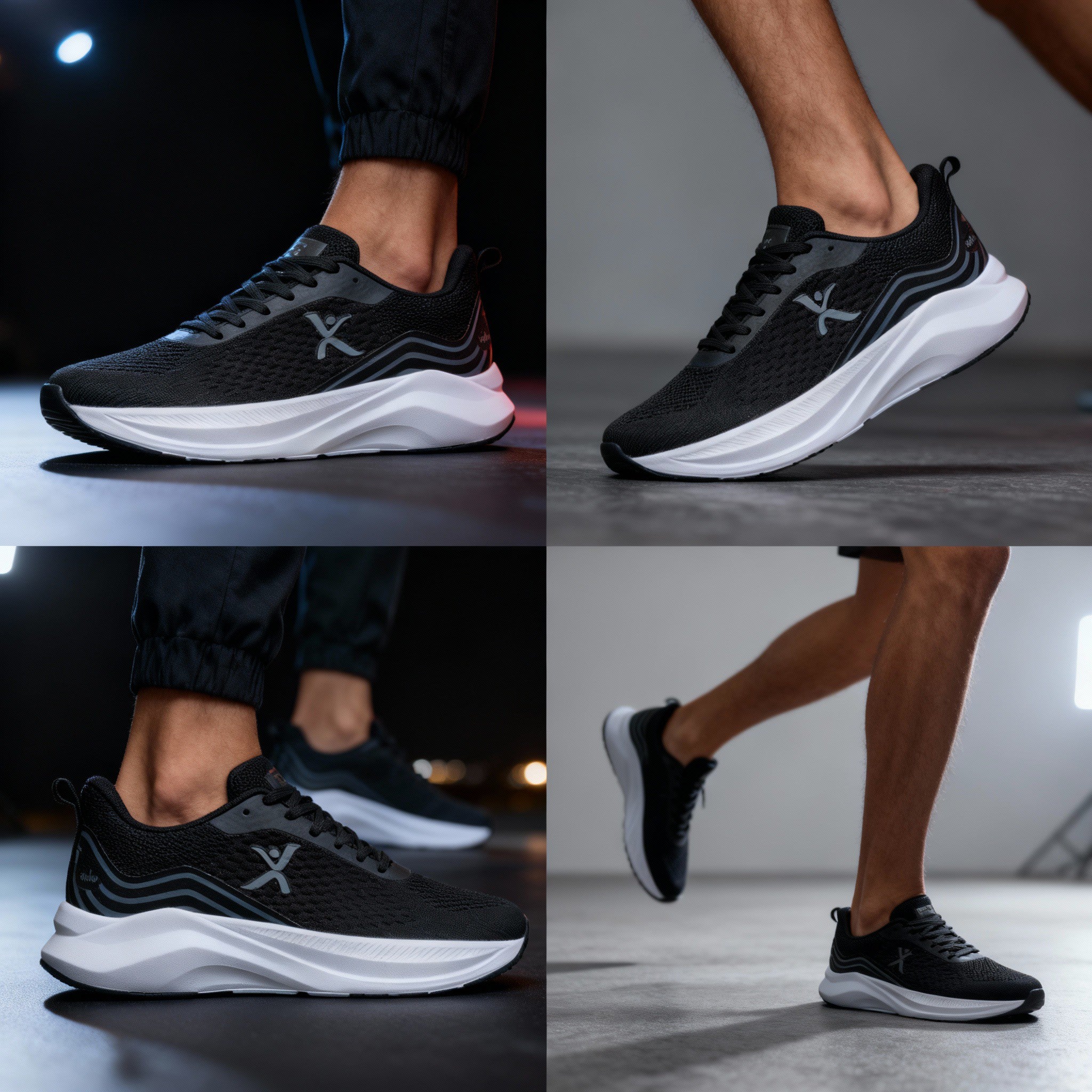 Espadrilles Airflex™ Ref:TX-603-BLACK GRAY