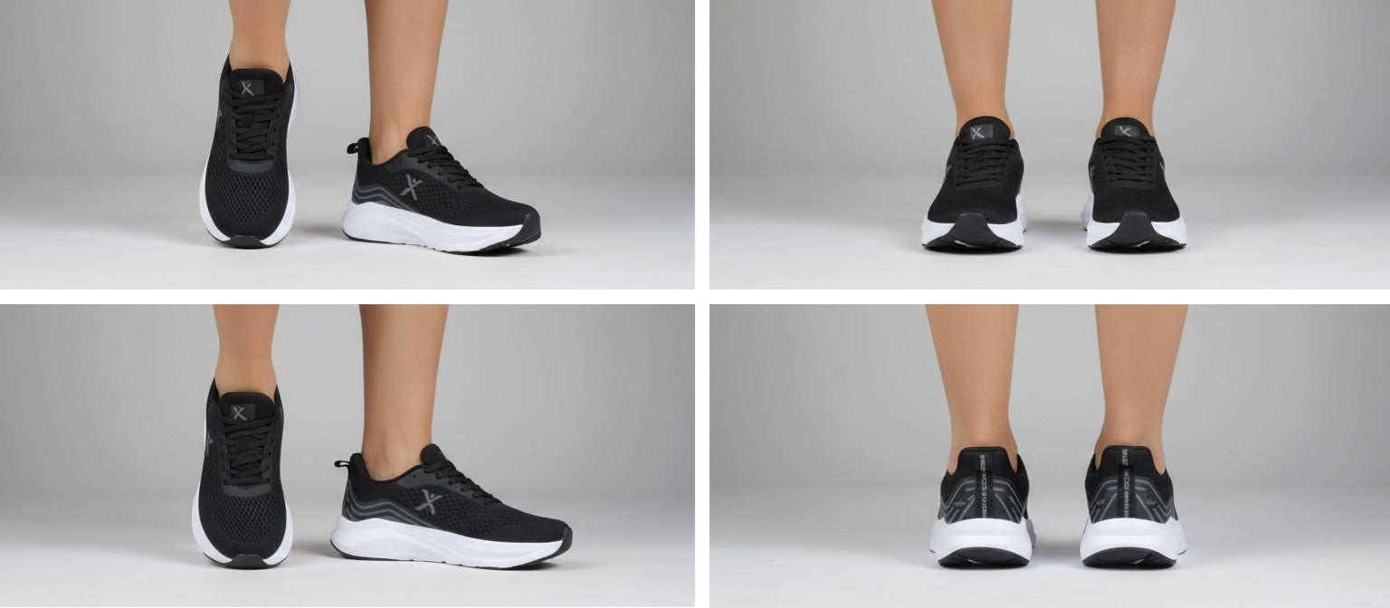 Espadrilles Airflex™ Ref:TX-603-BLACK GRAY