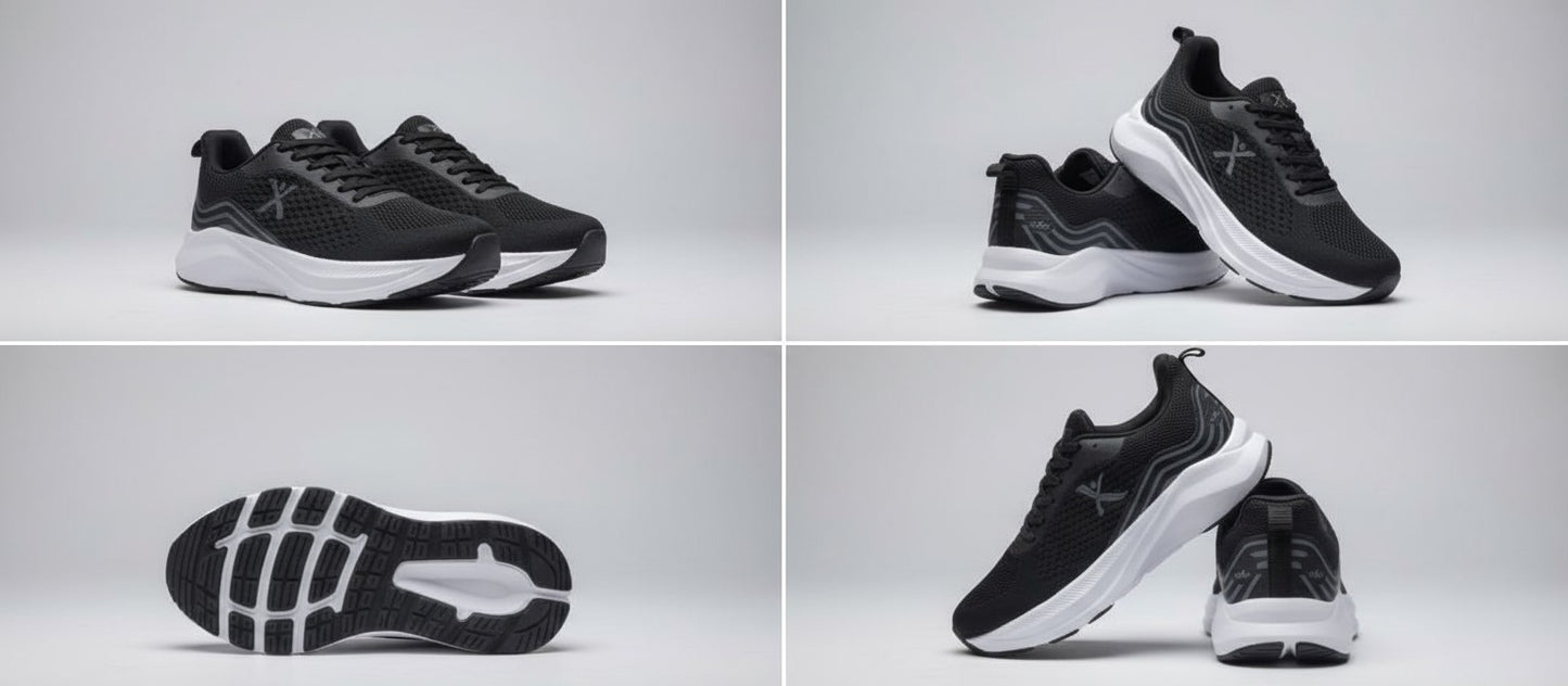 Espadrilles Airflex™ Ref:AIR002-BLACK GRAY