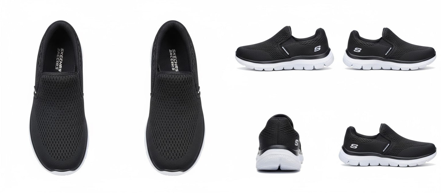 Espadrilles Airflex™ Médicl  Ref:SM001-BLACK