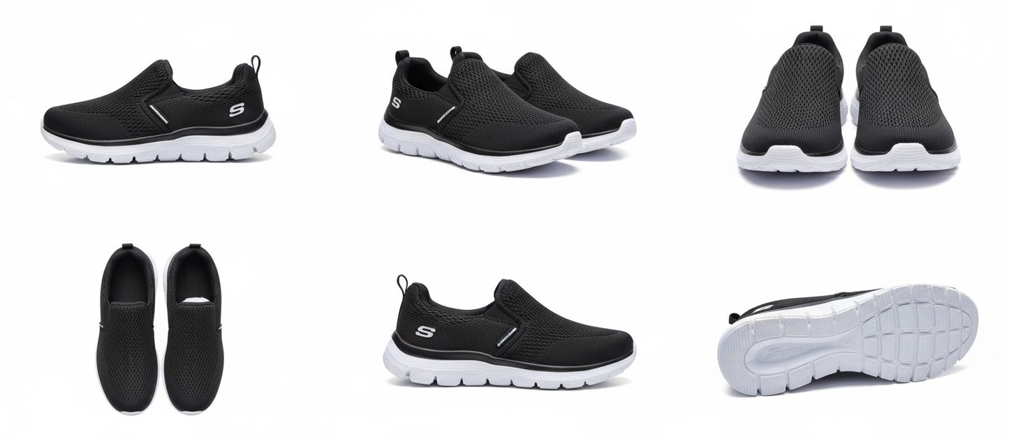 Espadrilles Airflex™ Médicl  Ref:SM001-BLACK