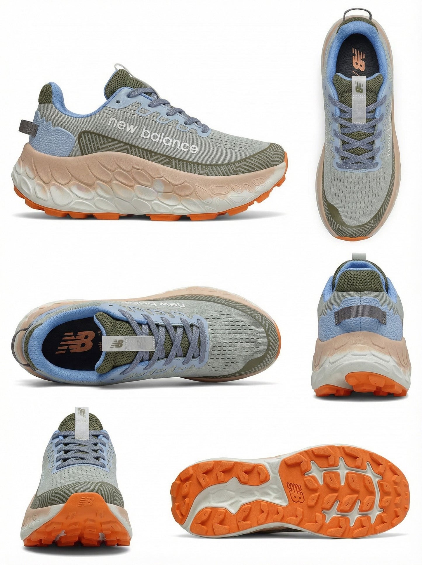 Espadrilles SARTIZ ™ Ref:NWB V3 WH -Gris / Bleu ciel