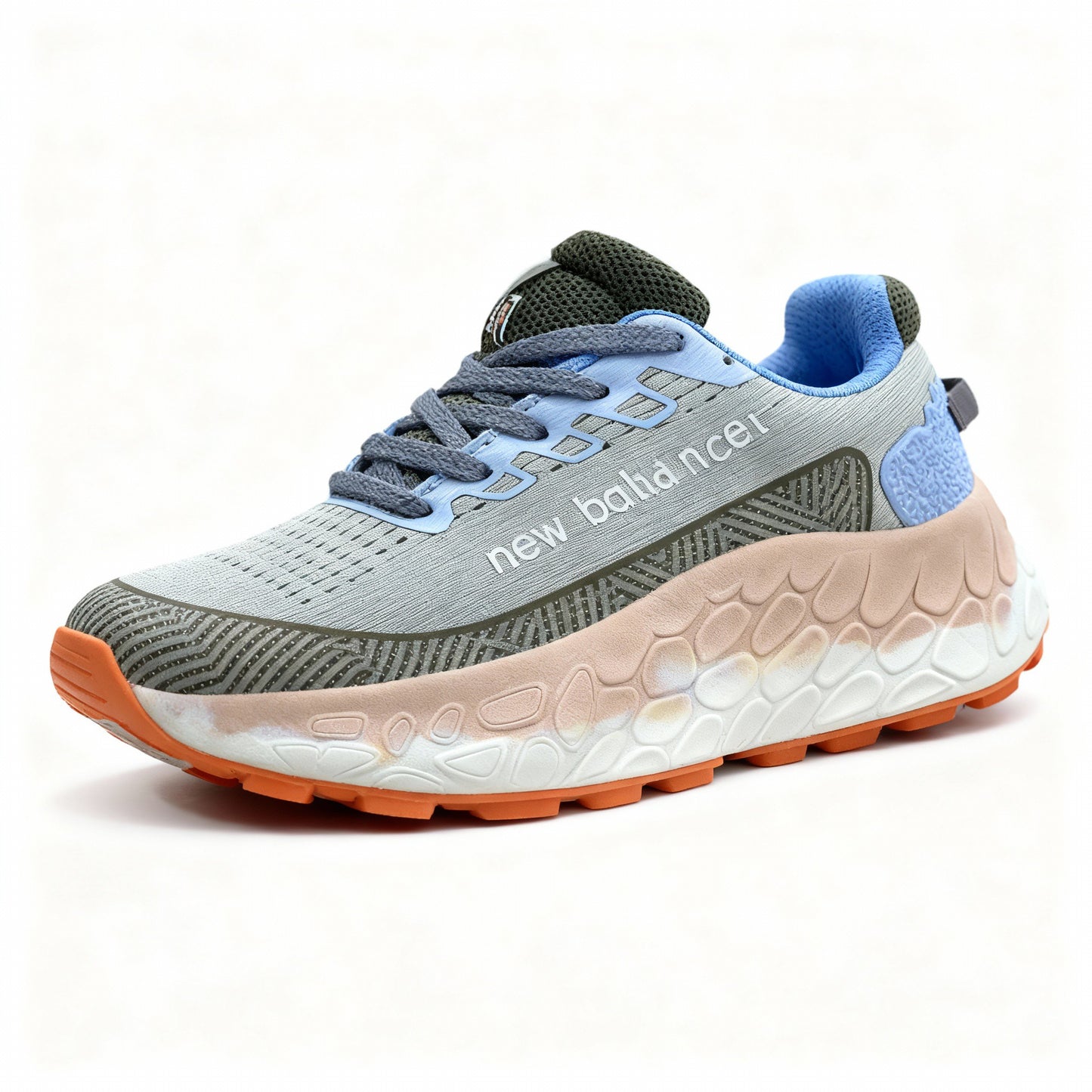 Espadrilles SARTIZ ™ Ref:NWB V3 WH -Gris / Bleu ciel