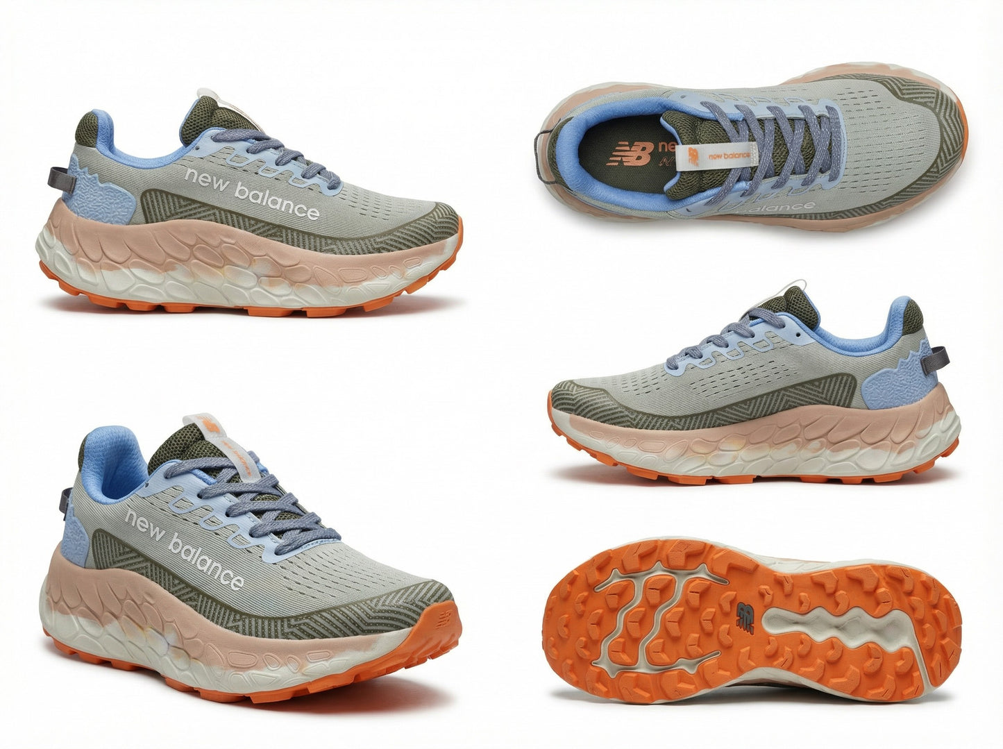 Espadrilles SARTIZ ™ Ref:NWB V3 WH -Gris / Bleu ciel