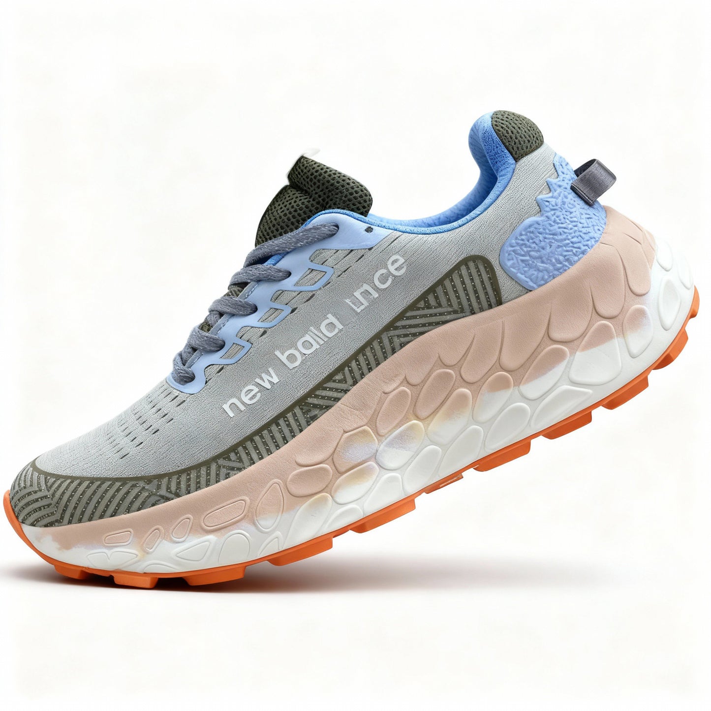 Espadrilles SARTIZ ™ Ref:NWB V3 WH -Gris / Bleu ciel