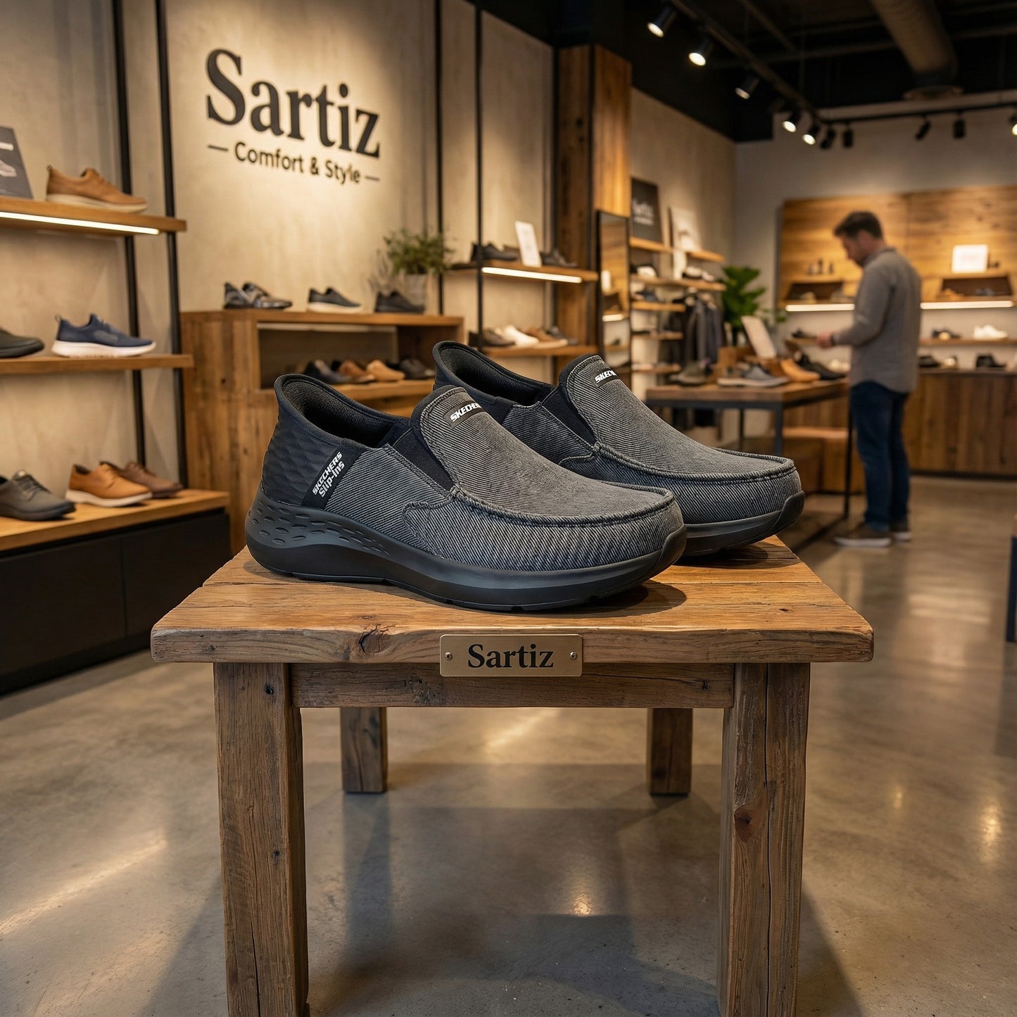 Skechers Men's -Ref84-Grey