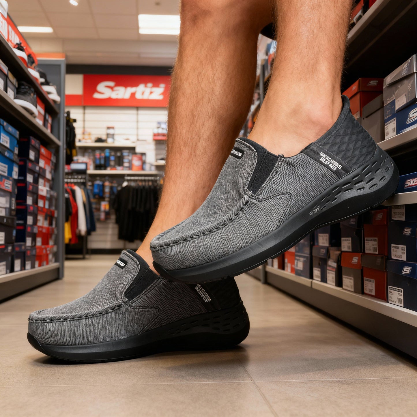 Skechers Men's -Ref84-Grey