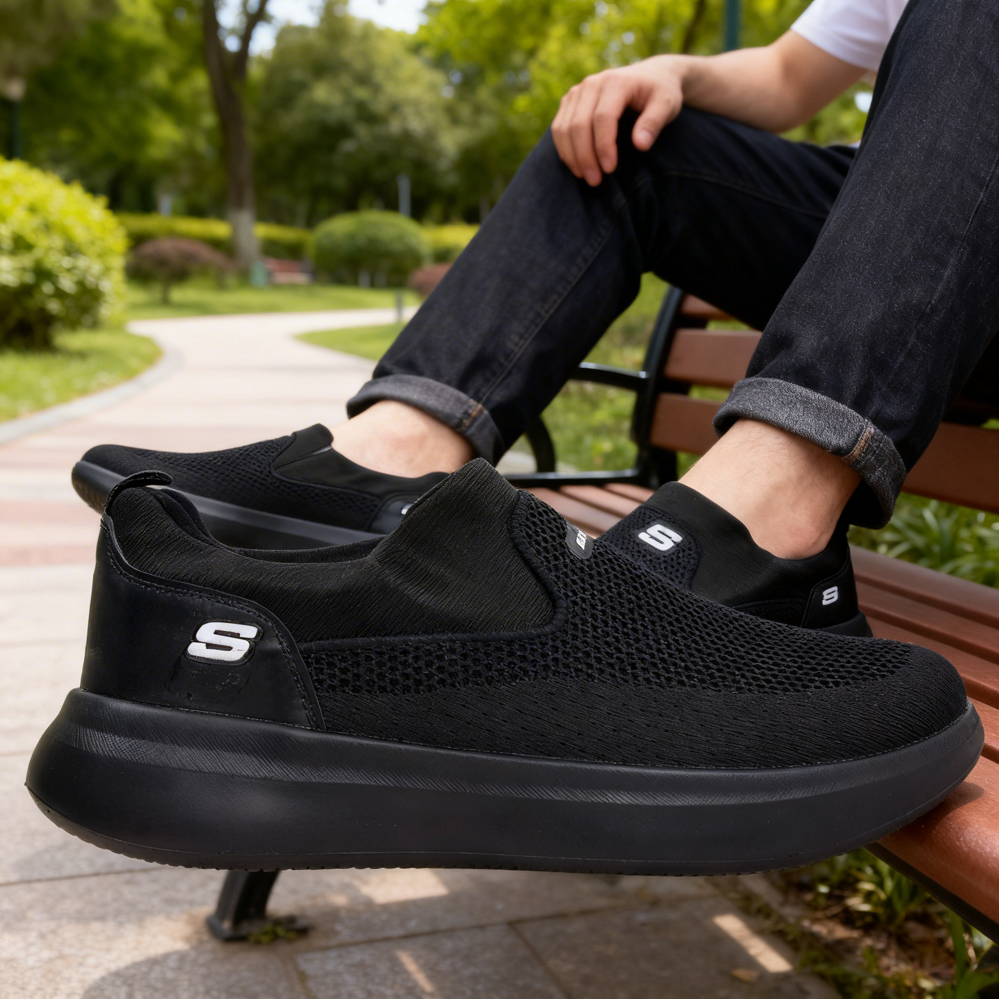 Skechers Men's -Ref 3283 BLACK